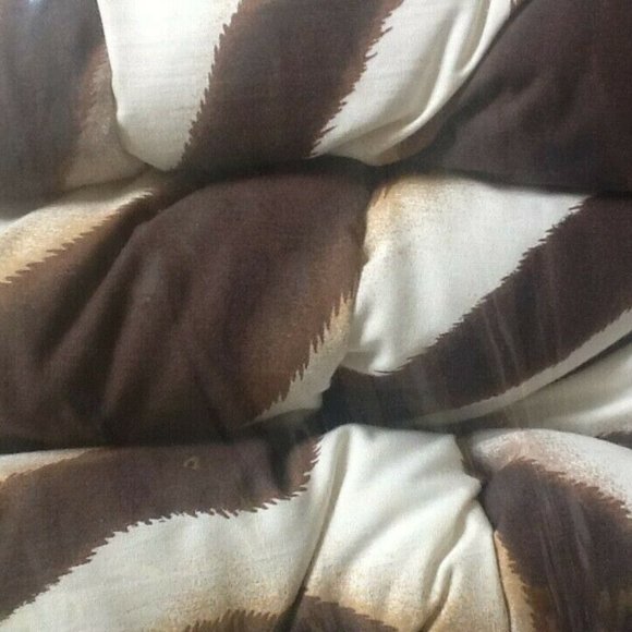 Ralph Lauren Zanzibar Grassland Zebra 100% Cotton 66x86 inch TWIN Bed Comforter - Picture 2 of 8